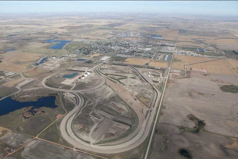 Aerial Maps of Tioga, ND Tioga, ND